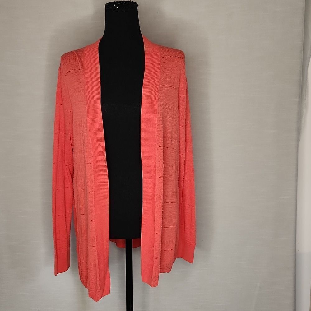 Talbots  Women's Lightweight Open-Front Cardigan Sweater